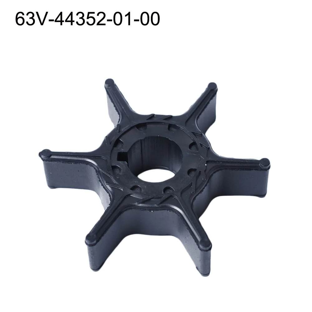 For Outboard Water Pump Impeller 63V 44352 01 00 for 8HP 10HP 15HP 20HP 2-Stroke and 4-Stroke Engine Cooling System