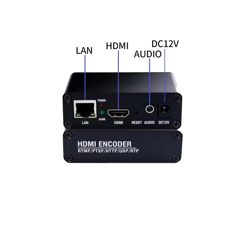 DMB 8900A EC MINI 1 HD to IP 1080p 30fps Encoder  Video Streaming IPTV HD HDMI-compatible H265 H264