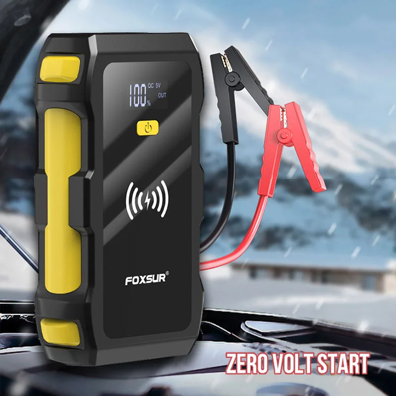 

XOJOX Car Jump Starter 39800mAh Power Bank 1200A Starting Device Auto Battery Booster Charger 12V Car Petrol Diesel 6.0L/5.0L