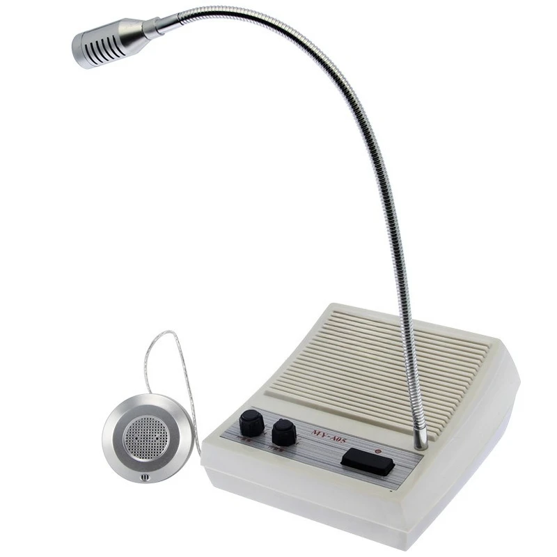 

Window walkie-talkie two-way high-power station, metal counter amplification