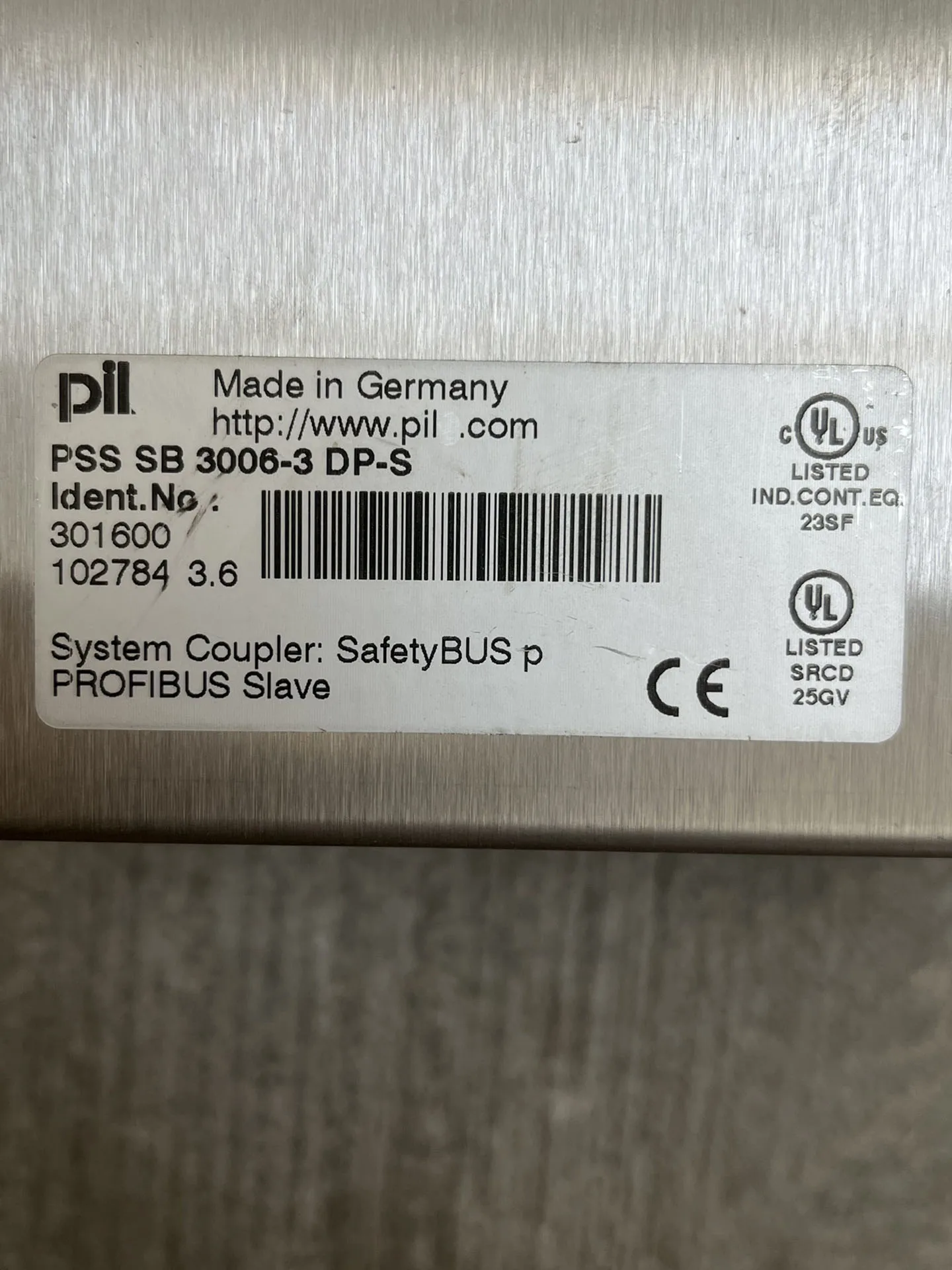 Controlador de servo drive PSS SB 3006 DP-S 30166 para Pilz