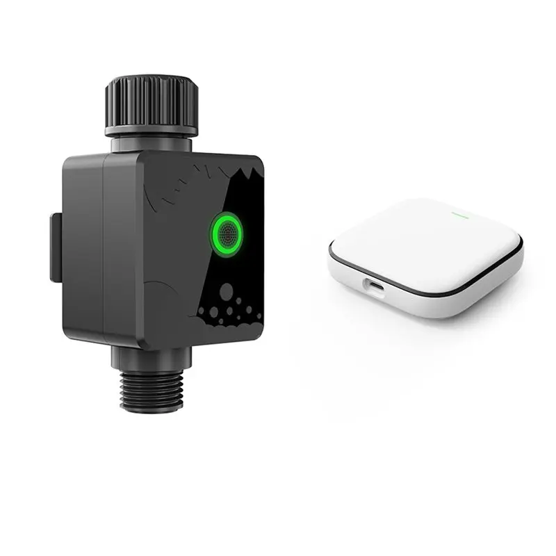 

JABS-Tuya Smart Remote Control 1-Outlet Water Valve Garden Sprinkler Watering Timer Intelligent Irrigation System