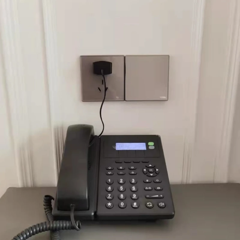 Network telephone landline IP telephone supports SIP protocol IPPBX dual port