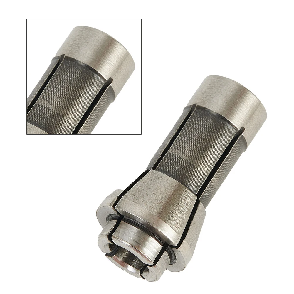 3/6mm Collet Chuck Adapter Pneumatic Engraving Machine Chuck Engraving Trimming Machine Electric Router Milling Cutter Accessory