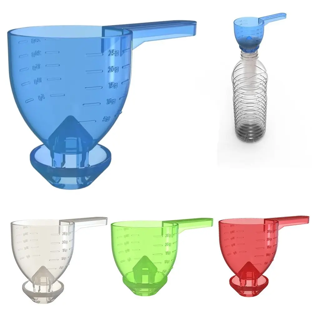 Convenient Measuring Scoop Funnel for No Spill Water Bottle Versatile Kitchen Tool