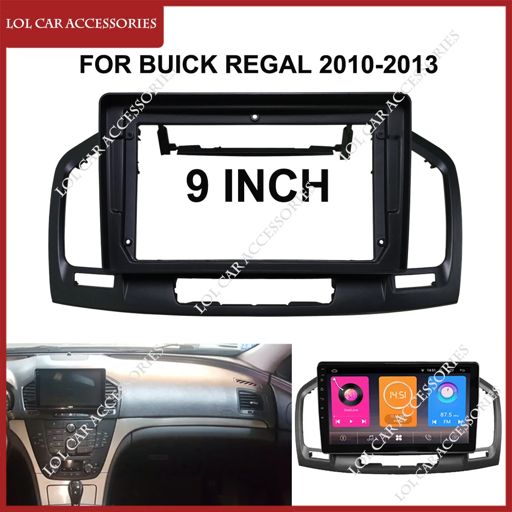 9 Inch For BUICK REGAL 2010-2013 Car Radio Stereo 8 Core Android 12 QLED GPS Navigation Head Unit 2 Din Multimedia Player