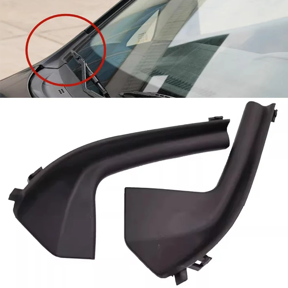 Car Front Side Windshield Cowl Grille Outer Cover Extension Trim for Nissan Versa 07-12 D50 R50 12-16 TIIDA 05-10 Accessories