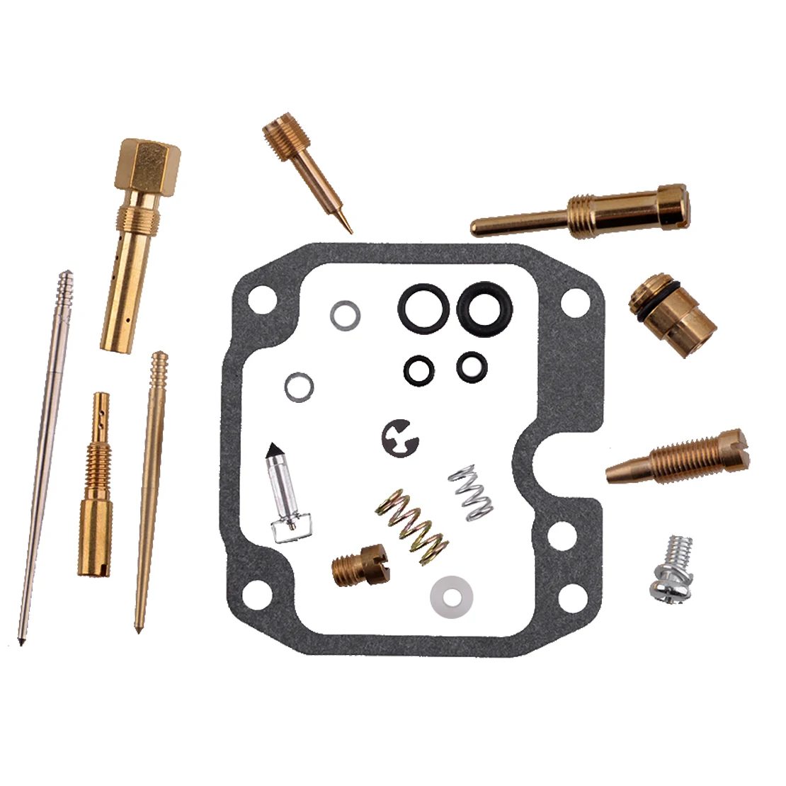 1 Juego de Kit de reparación y remodelación de carburador apto para Can-Am Bombardier Rally 175 200 2003-2007 ATV