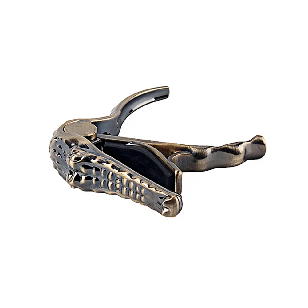 

Alligator Shape Clip-On Tuner For Acoustic Electric Guitar Ukulele Banjo Mandolin Tune Clamp Key Trigger High