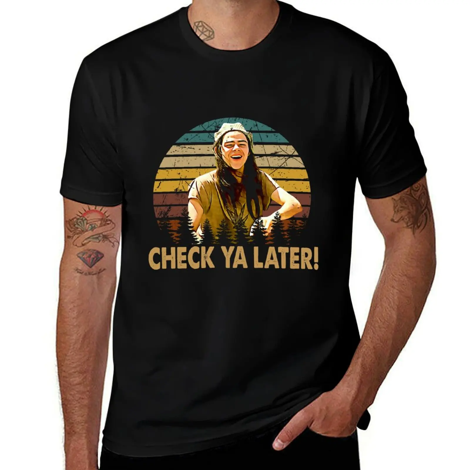 

Dazed and confused vintage retro check ya later T-Shirt man t shirts graphic man graphic t shirt T-Shirt