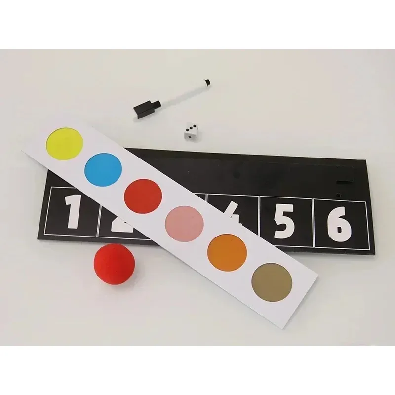 Color Match Board By J.C Magic Mentalism Stage Magic Trick Color Prediction Magicians Prop Accessory Illusion Gimmick