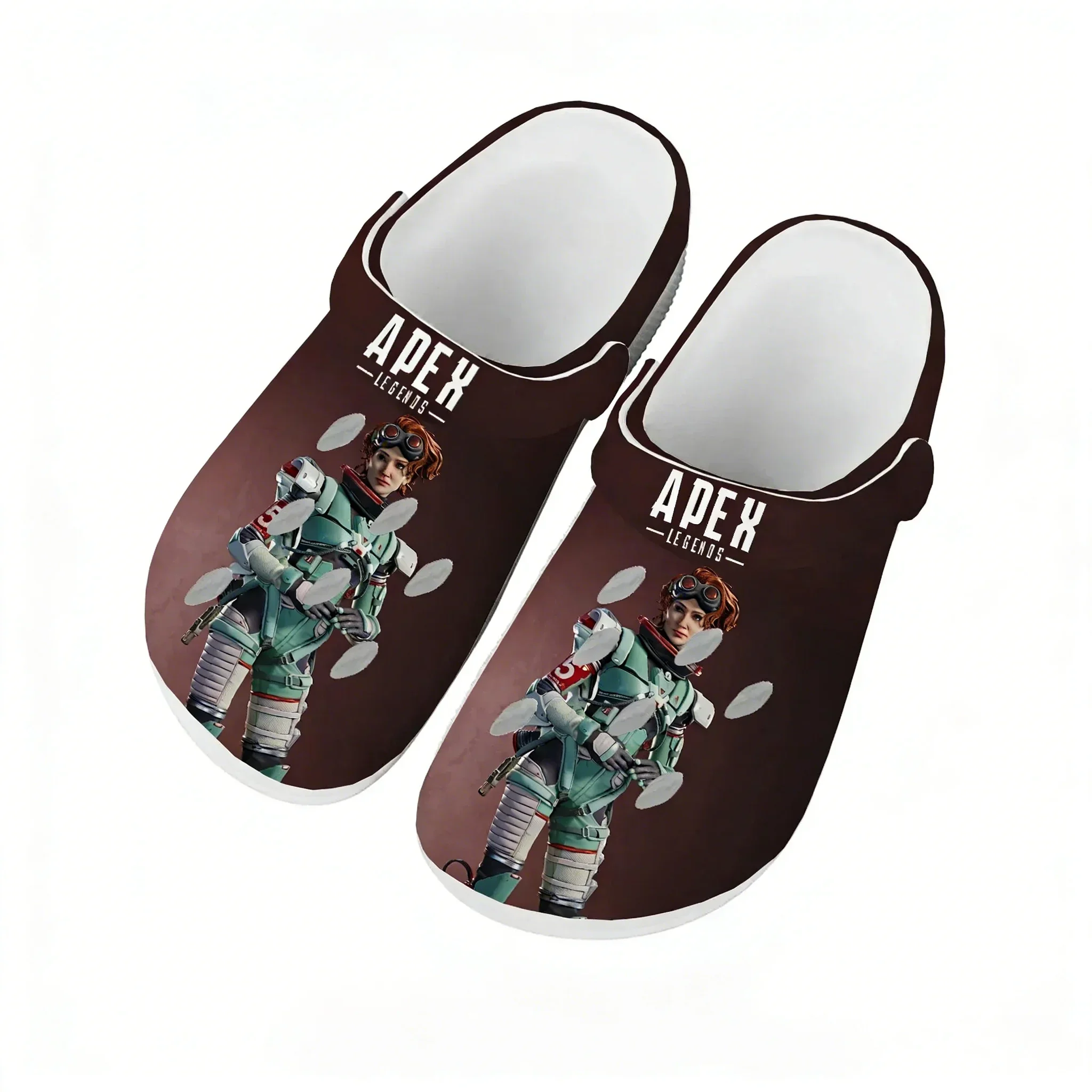 A-Apex Legends Water Shoes Mens Womens Comfortable Fashion Home Garden Clogs Customizd Sandals Beach Breathable Hole Slippers