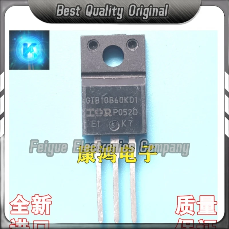 5PCS-20PCS   GIB10B60KD1 IRGIB10B60KD1 TO-220F IGBT 10A 600V Best Quality Imported Original