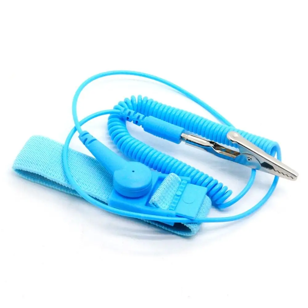 

Инструменты для ремонта электроники Разрядные кабели для ремонта электроники ESD Ремешок на запястье Разрядный браслет Антистатический Антистатический