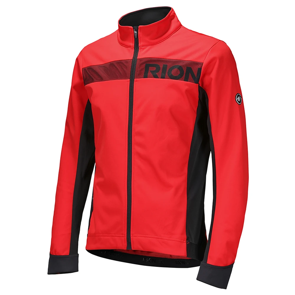 RION Cycling Men's Windbreaker Jacket Long Sleeves Bicycle Breathable Bike Wear Winter Jackets Windproof Motorcycle Clothing