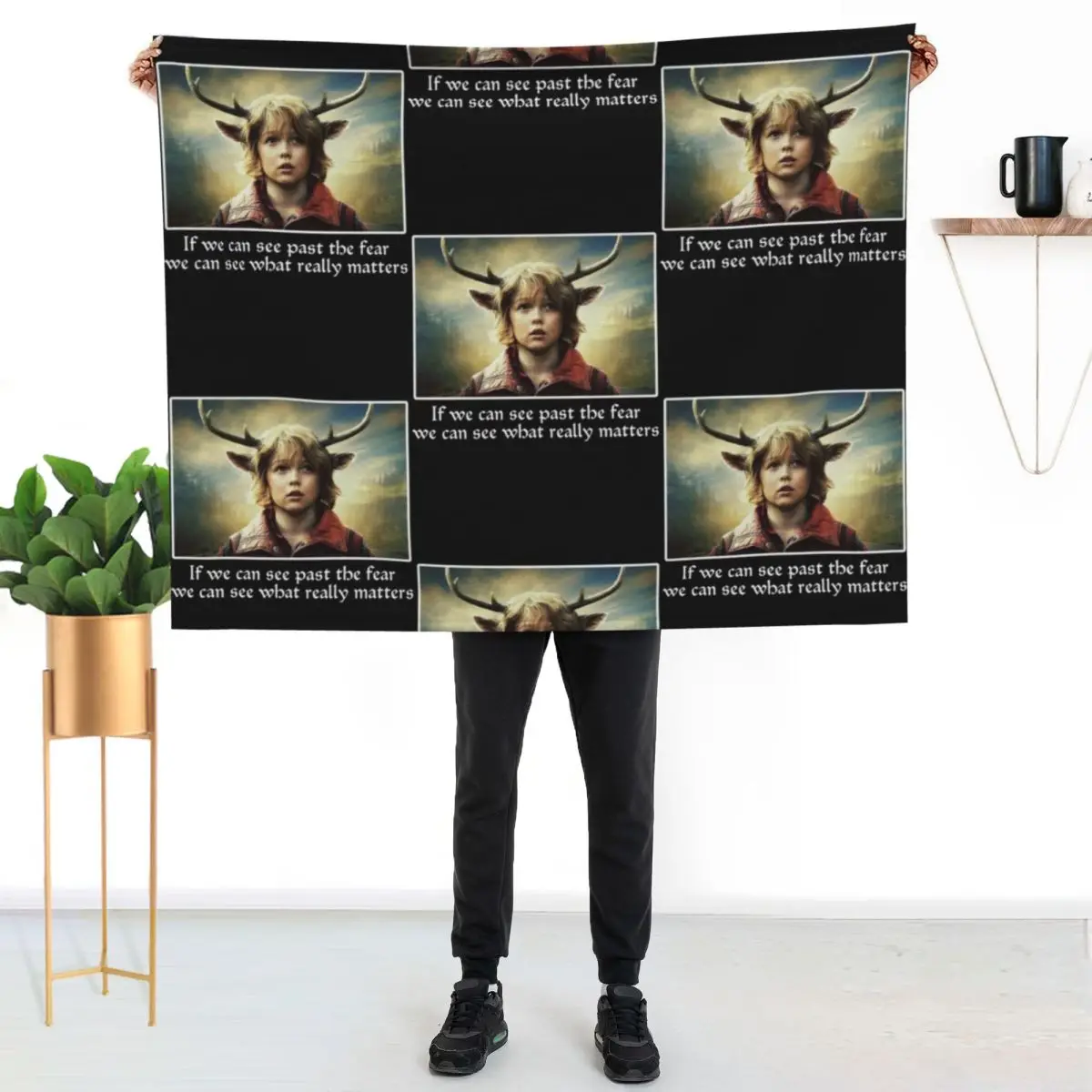 Sweet tooth netflix Perfect Gift Throw Blanket Tourist Bed bed plaid Warm Blankets For Bed Flannel Blankets