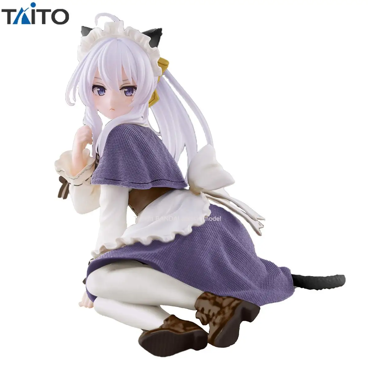 

В наличии оригинальная настольная фигурка TAiTO, милая Majo No Tabitabi Elaina Nekomimi Maid Ver Renewal, аниме-фигурка, экшн-фигурка, аниме-мультфильм