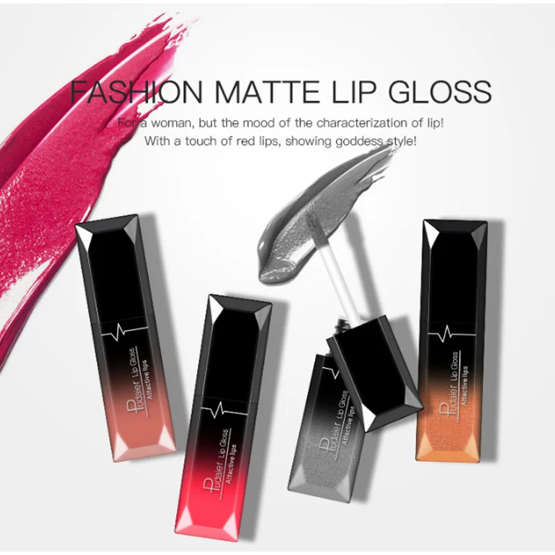 Korean Makeup Matte Lipstick Lip Stain Jelly Cheap Low Price Freeshiping Long Lasting 24 Hours Waterproof 24h Lips