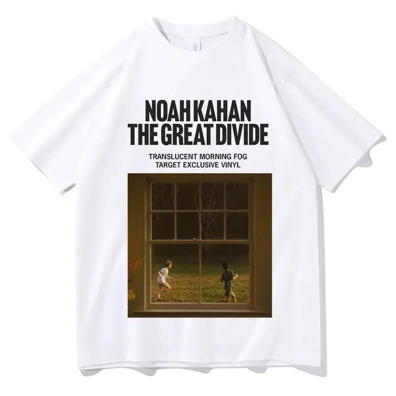Harajuku Vintage Y2k T Shirts 2026 Noah Kahan The Great Divide TShirt Casual Loose Streetwear Fashion Unisex Fans Tees Unisex