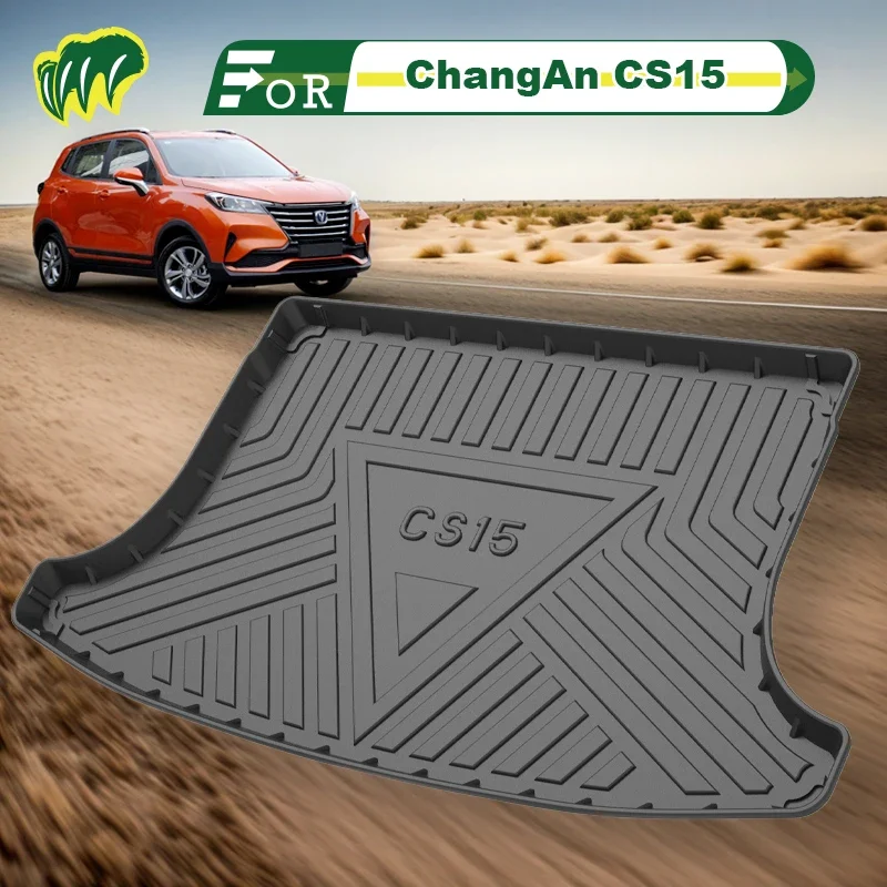 

For ChangAn CS15 EV PRO 17 18 20 2016-2021 Custom Fit Car Trunk Mat All Season Cargo Mat 3D Shaped Laser Measured Trunk Liners