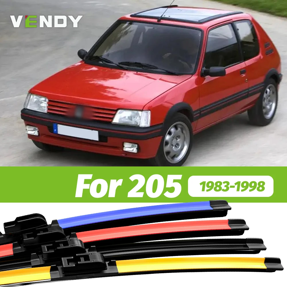 2 Stück Frontscheibenwischerblätter Scheibenwischer für Peugeot 205 1983–1998 1984 1995 1996 1997