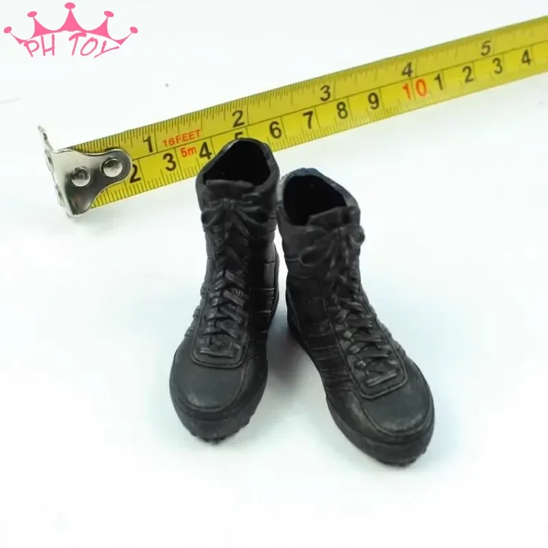 Sapatilhas Soldado Masculino, Botas de Caminhada de Montanha, Sapatos Não Ocos, Modelo para Boneca de 12 "Action Figure, Pés Desmontáveis, Escala 1:6