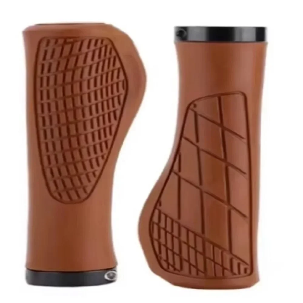 Guidão de borracha com travamento para bicicletas de montanha، plastico rigido، antiderrapante e àdah de choque، acessorias d