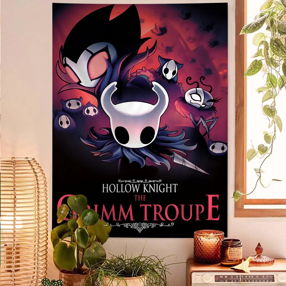 Hollow Knight Self-adhesive Art Poster Whitepaper Prints Posters Artwork Aesthetic Art Wall Painting