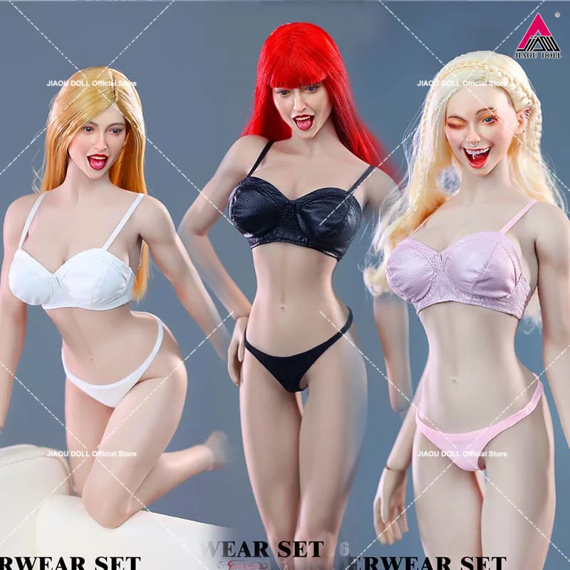 Fire Girl Toys FG085 1/6 Female Bra Underpants Set Underwear Clothes Model Fit TBL S10D S20A 12'' Action Figure Body Doll