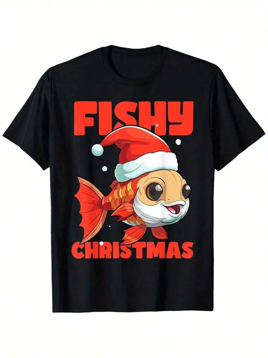 Real Man~Aquarium Art Funny Fishing Aquascaping T-Shirt, Unisex Round Neck Outdoor Short Sleeve T-Shirt With 100% Cotton Trendy