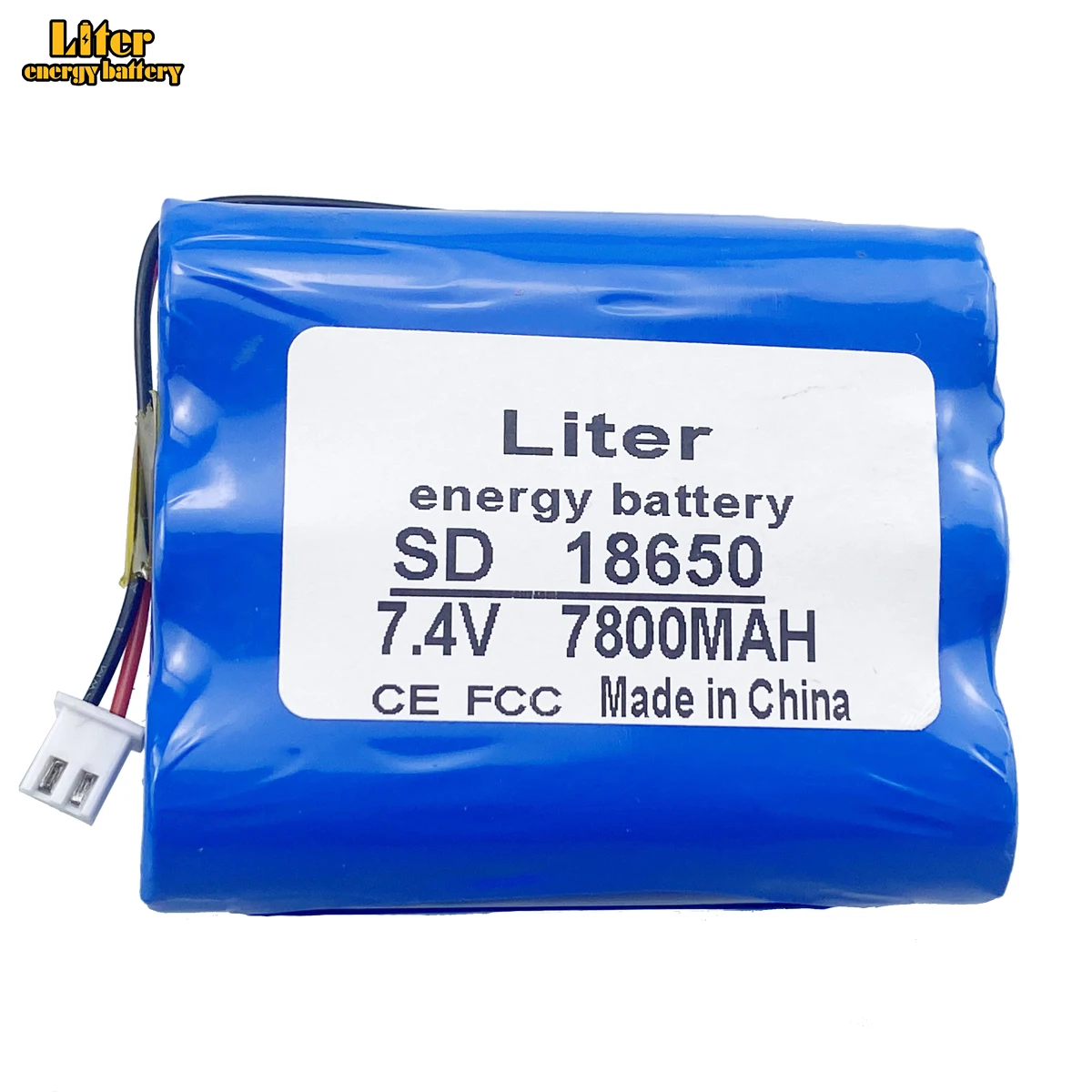 7.4V 8.4V 7800mAh 3P2S Pack 18650 Battery 7.8Ah Rechargeable Battery For Bicycle Headlights/CCTV/Camera/Electric 5.0 4 Review