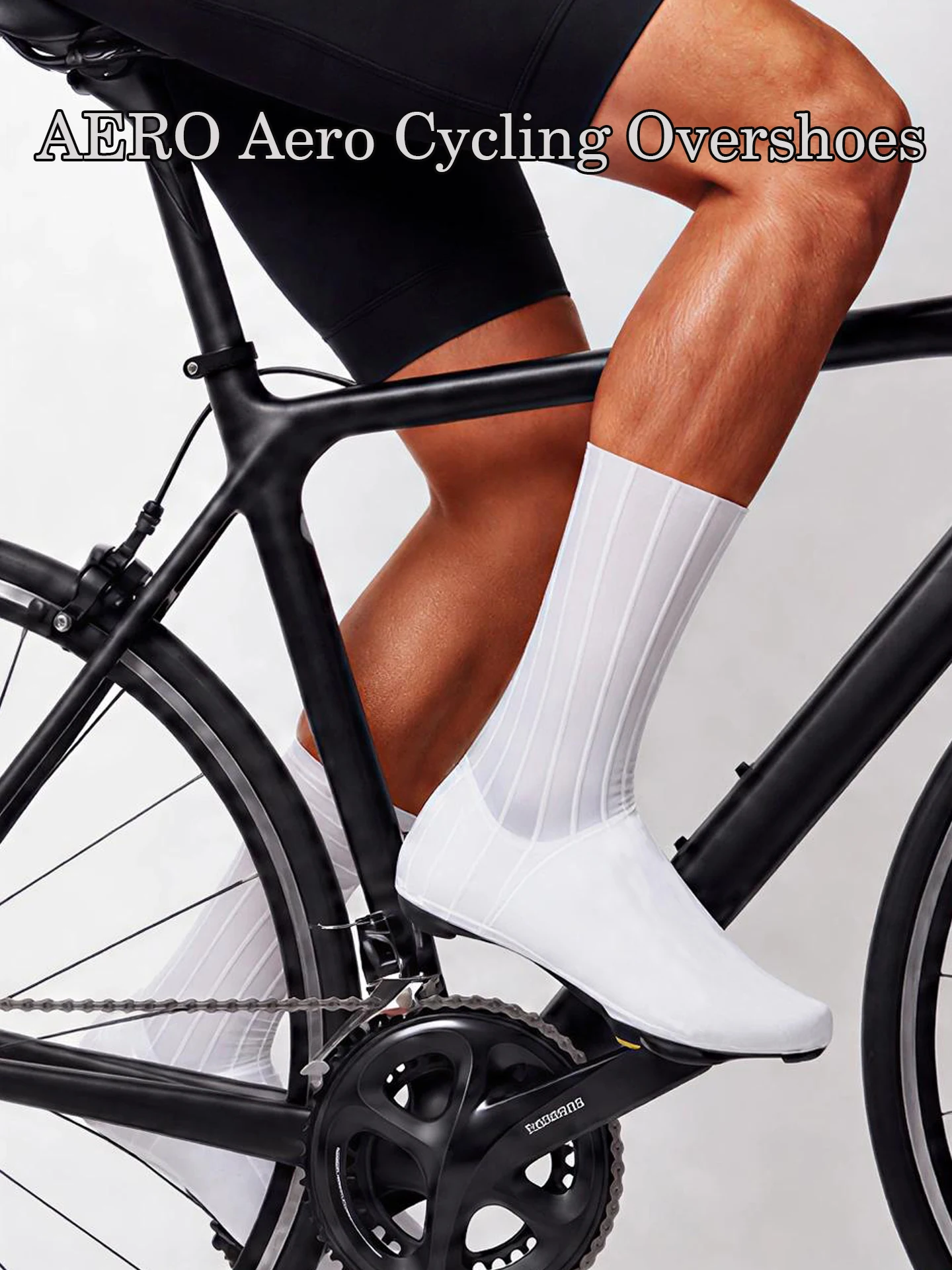 Aero Aerodynamische Fahrradüberschuhe, wind- und wasserdicht, für Rennräder, professionelle Team-TT-Zeitfahrräder, Fahrradausrüstung für Herren und Damen