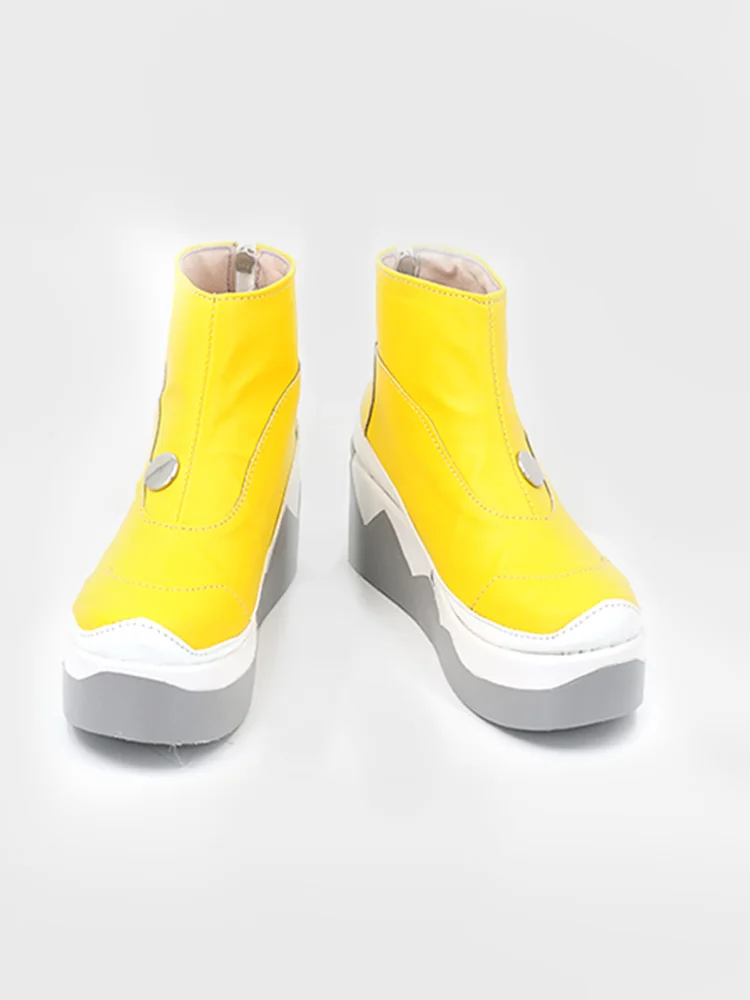 

Обувь для косплея Bumble Bee, ботинки в стиле аниме, Хэллоуин, карнавал, обувь из искусственной кожи на заказ