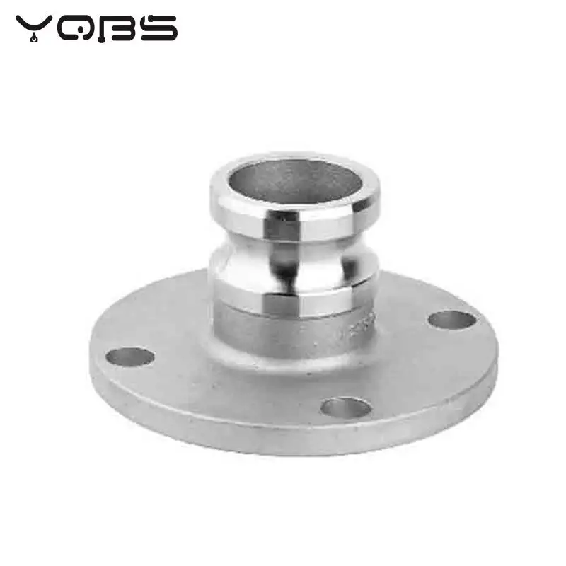 

YQBS 1/2"-2" 304 Stianless Steel Type F with Flange Camlock Fitting Cam and Groove Coupler