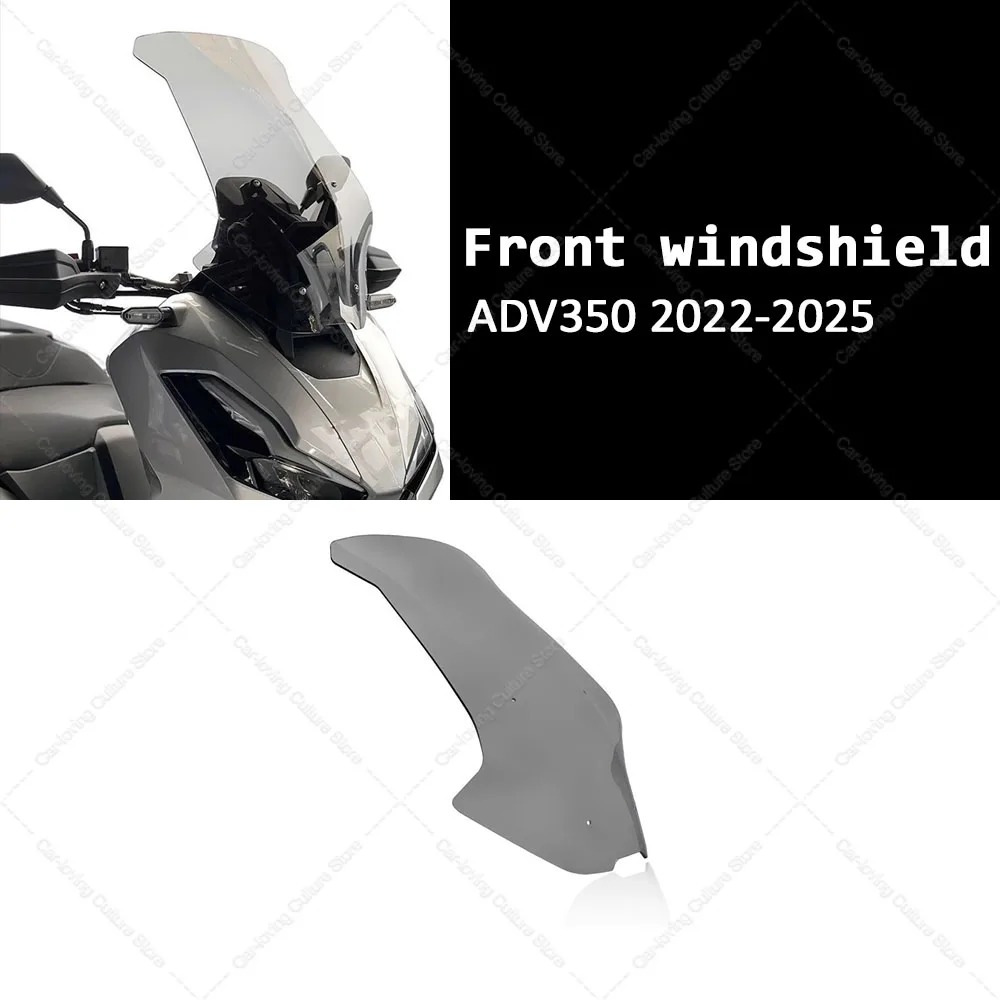 

For ADV 350 adv350 2022-2025 Wind Deflector Motorcycle Front Fairing Windscreen Windshields Covers Motorbikes Deflector