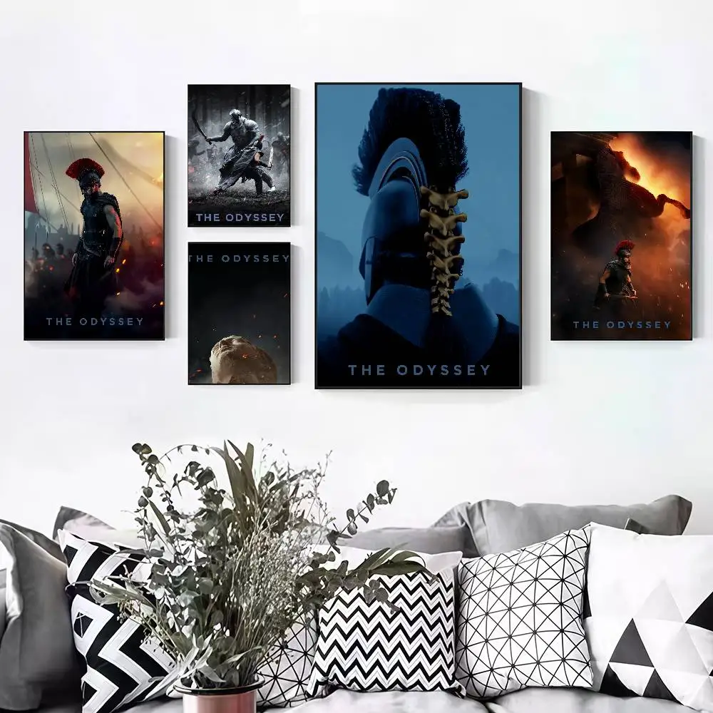 Movie The O-Odyssey 2026 Peelable Self-adhesive Poster Stickers Are Suitable For Frameless Wall Decoration In A Room