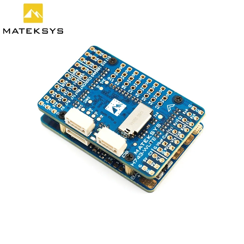 VIVaSMateksys Matek H743-WLITE H743 MatekH743 2-6S Flight Controller STM32H743VIH6 MCU For FPV Drone Part