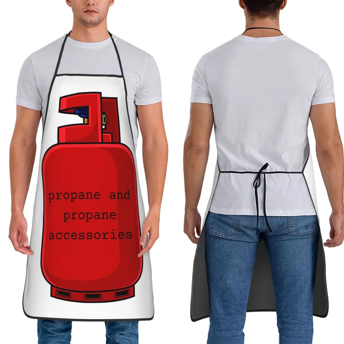 

Propane And Propane Accessories Aprons Chef Cooking Cuisine Tablier Sleeveless Bib Kitchen Cleaning Pinafore for Women Men