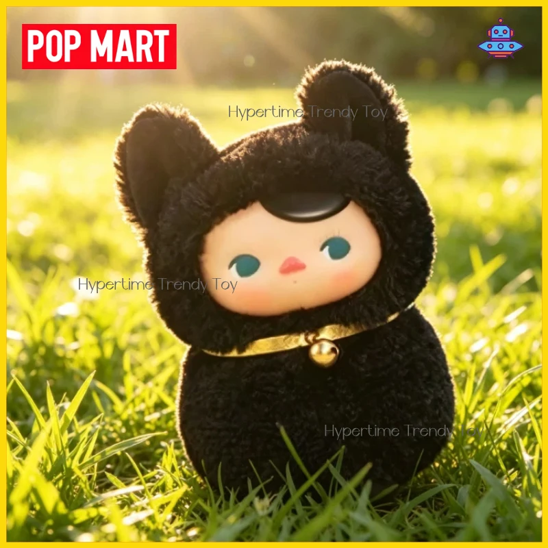 

Genuine POPMART Blind Box PUCKY Roly-Poly Kitty Series Vinyl Plush Toy Cute Desktop Ornament Surprise Mystery Box Gifts
