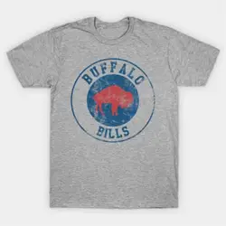 T-Shirt umorismo stile vintage uomo cotone manica corta Buffalo Bills T shirt unisex marca T-Shirt o-collo moda tshirt top