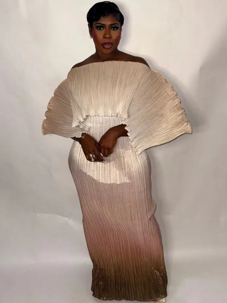 

2 Piece Sets Tops And Skirts Suits African Clothes For Women Dashiki Ankara Turkey Outfit Robe Plus Size Wedding Party Dresses