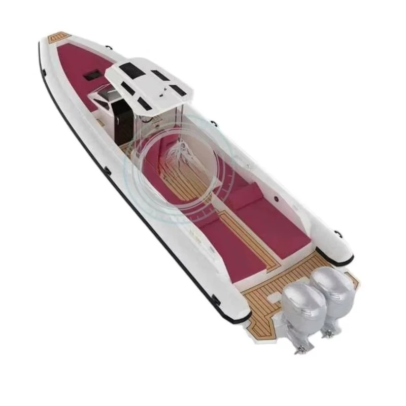 Hypalon 1050cm Luxury Tender Professional Heavy-Duty 34FT Sea Sailing Boat Surfing Fishing Inflatable RIB-1050