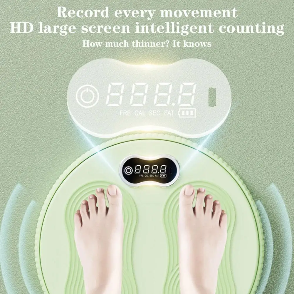 Twist Waist Disc Reduce Fat Lose Weight Intelligent Counting Non-slip Silent Rechargeable Household Fitness Twist Waist Boards