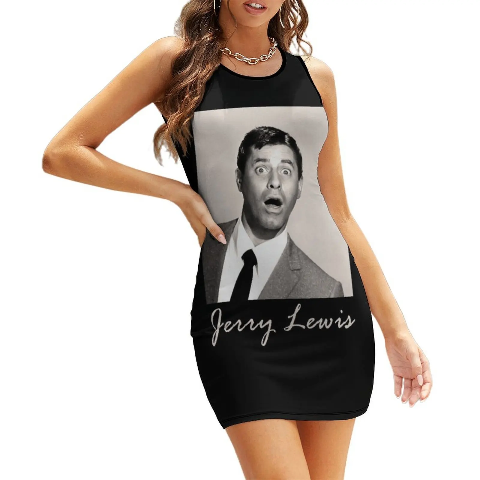 

Jerry Lewis Sleeveless Sundress Dress for pregnant women dresses summer dresses for woman 2025 Dress for girls