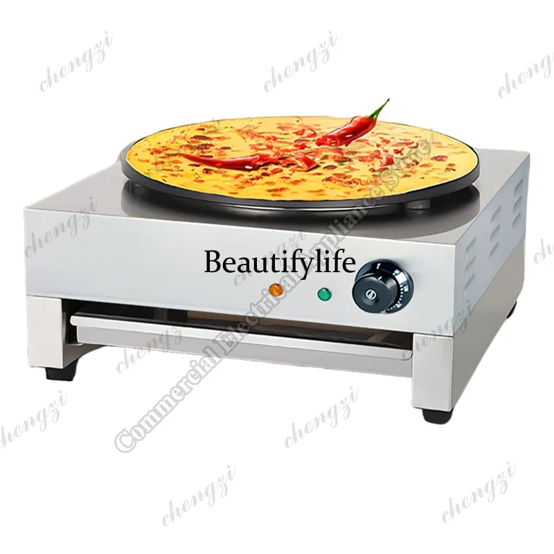A81 Non-stick Pancake Machine Crepes Maker Commercial Pan Pake Stove 3000W Kitchen Cooking Tools Gas Electric Crepe Maker Machin