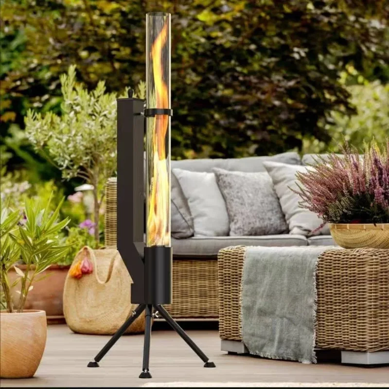 

Stainless Steel Bazooka Furnace Courtyard Heating Furnace