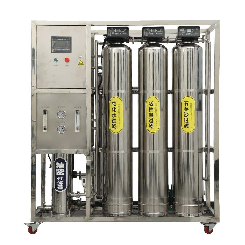 

Industrial 500Lph 1000Lph Reverse Osmosis System Ro Drinking Water Purifier Machine Treatment Purification Water Plant