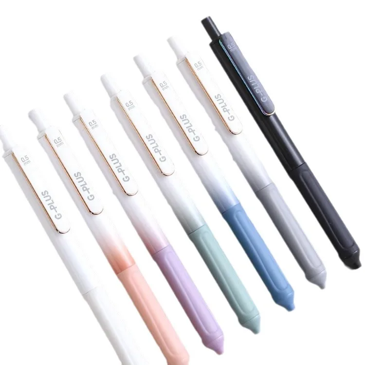 أقلام حبر جل للامتحان من تيودنت 0.5 مللي متر أقلام محايدة للكتابة باللون الأسود نوع الصحافة مجموعة أدوات مكتبية للدراسة عناصر رائجة البيع