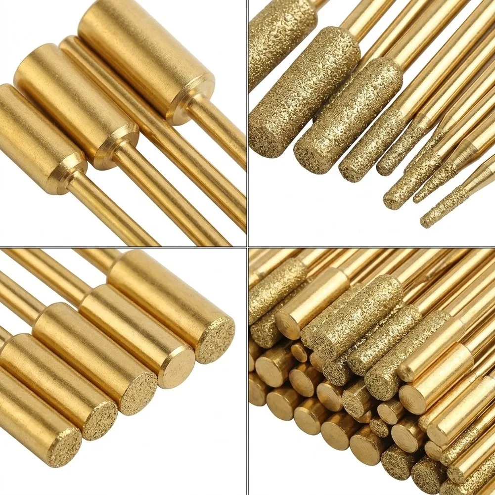 36-Piece for Diamond For Chainsaw Sharpening Kit for Use with Common For Power Tools Including Drills and Rotary Attachment
