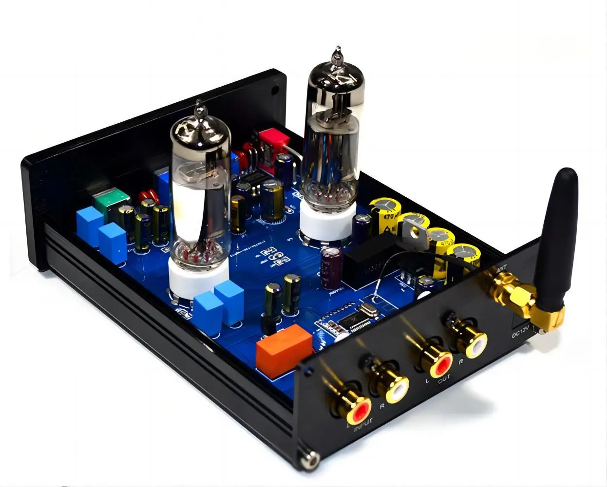 Imagem -05 - Preamplifier Tube Atacado Preamplifier 12v Power Adapter 6j5